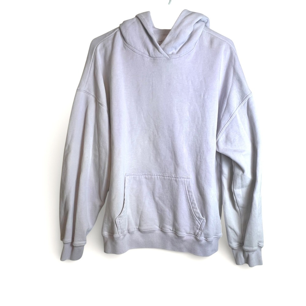 Hollister California‎ Lavender Hoodie Pullover Fleece Sweatshirt Women's M